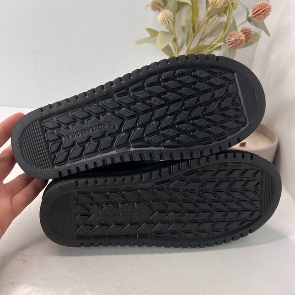 KOOLABURRA by UGG Classic Mini Suede Ankle Boots Pull On Black Womens Size 5 - Picture 8 of 9